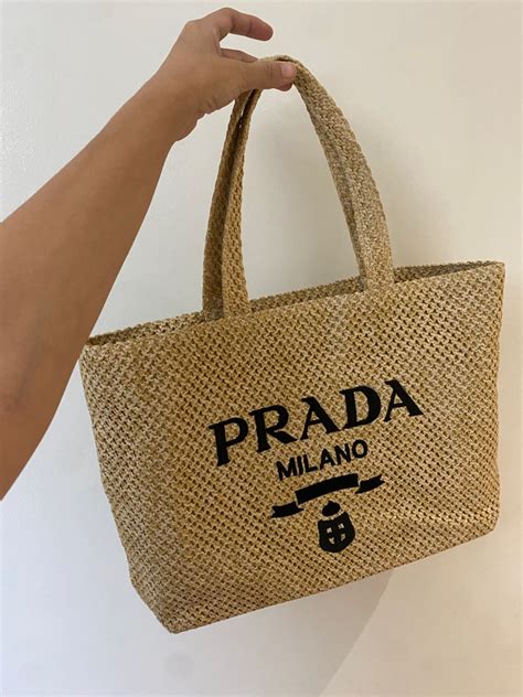 prada beacg bag|Prada beach bag price list.